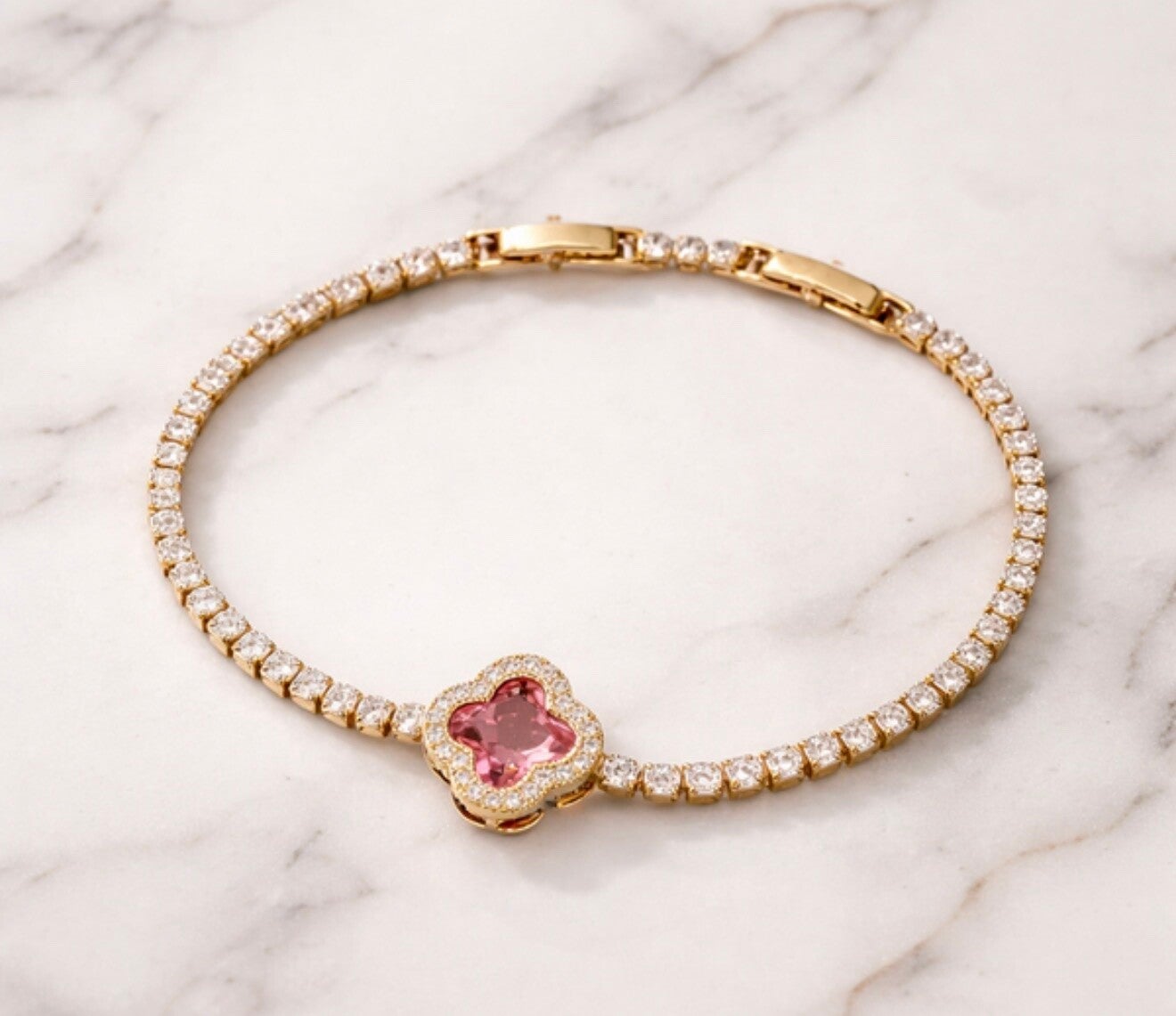 Forever Loved tennis bracelet Ready made