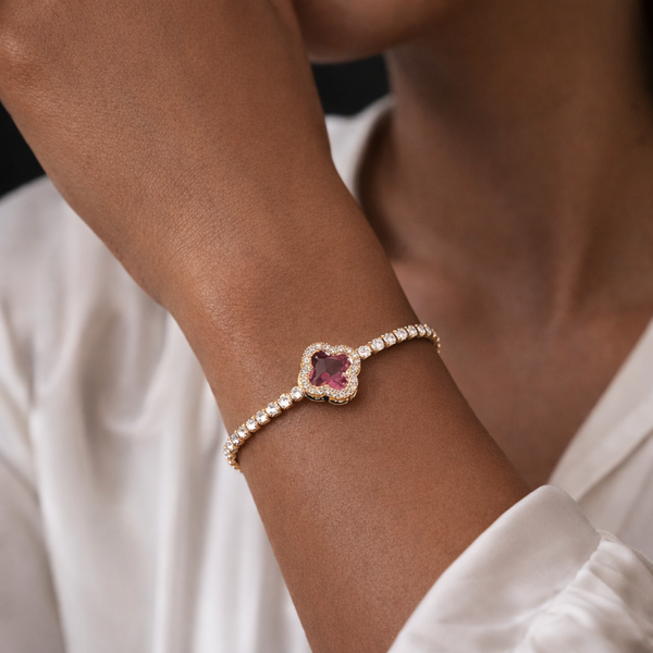 Forever Loved tennis bracelet