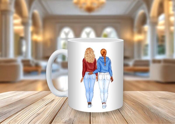 tasse personnalisable " Best Friends "