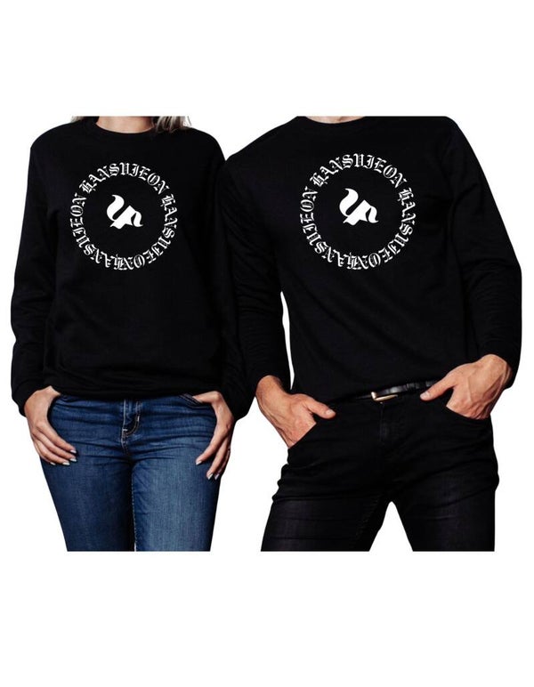 Casual Hansvieon Black Sweatshirts for Men & Women