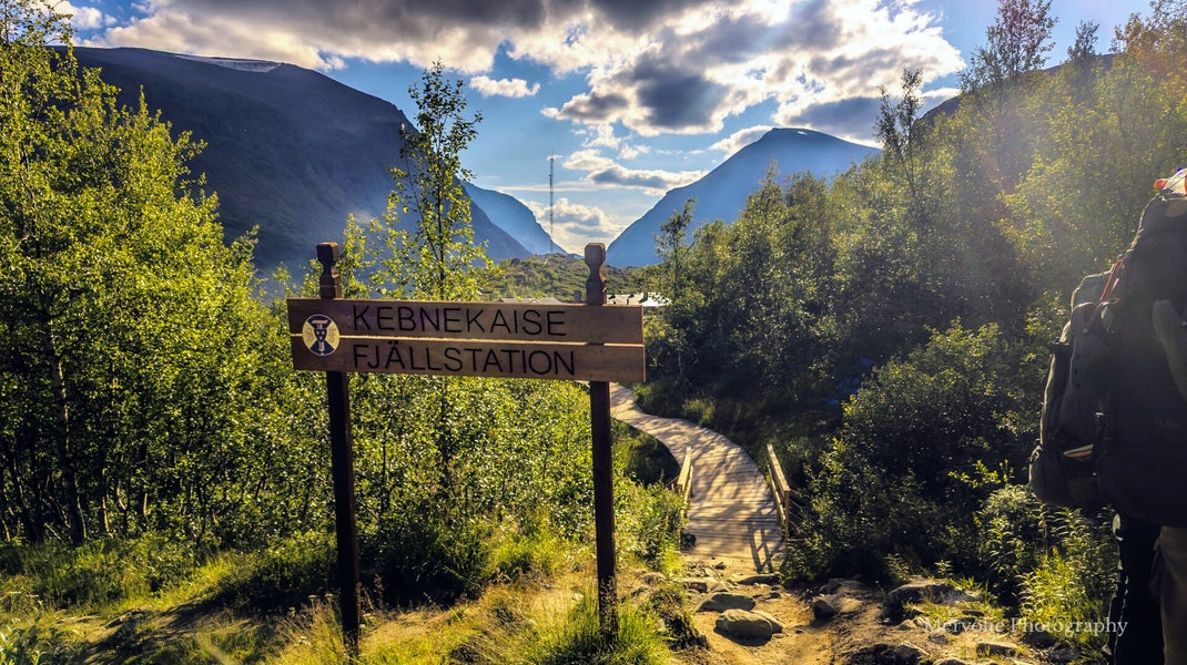 Framme vid Kebnekaise's Fjällstation efter en Fjällvandring genom Nikkaluokta | Landscape Photography