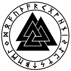 Nordic Rune Symbol on Sjalskog Photography