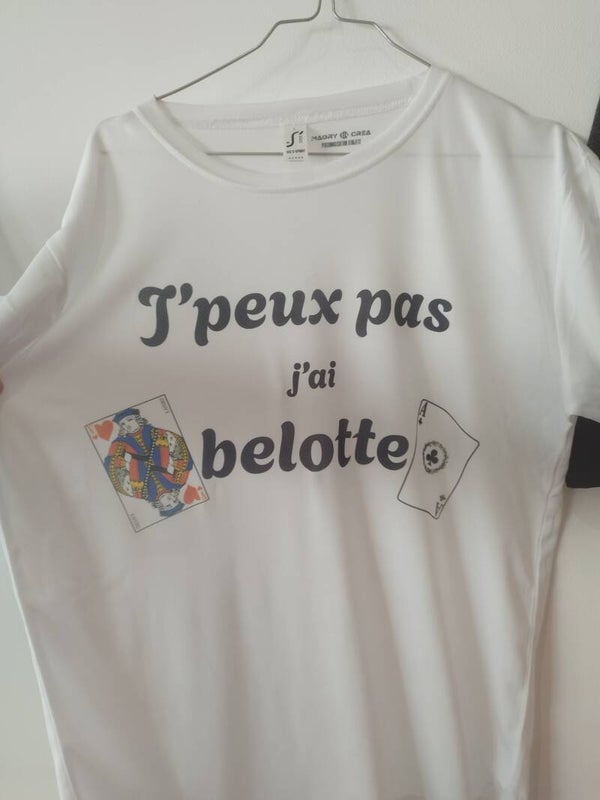 tee-shirt - j'peux pas