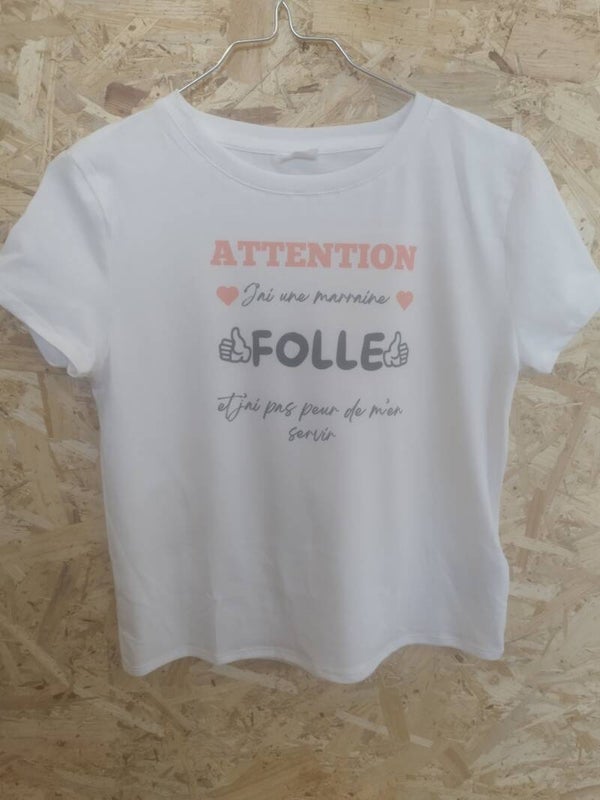 tee-shirt - folle
