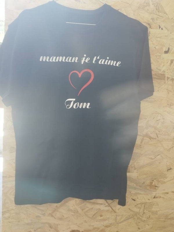 tee-shirt - je t'aime