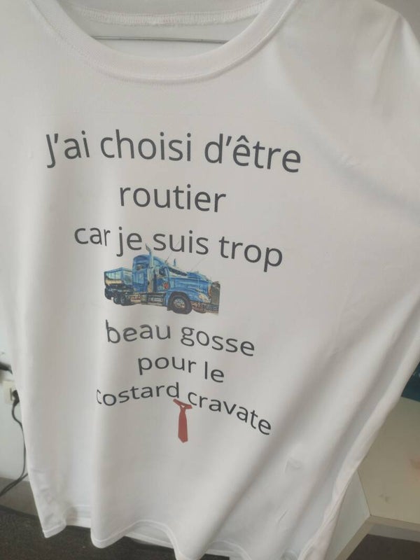 Tee-shirt - beau gosse