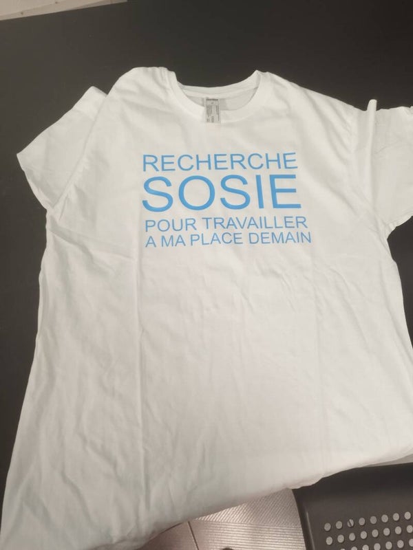 tee- shirt - sosie