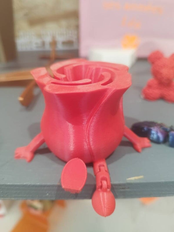 Rose rouge