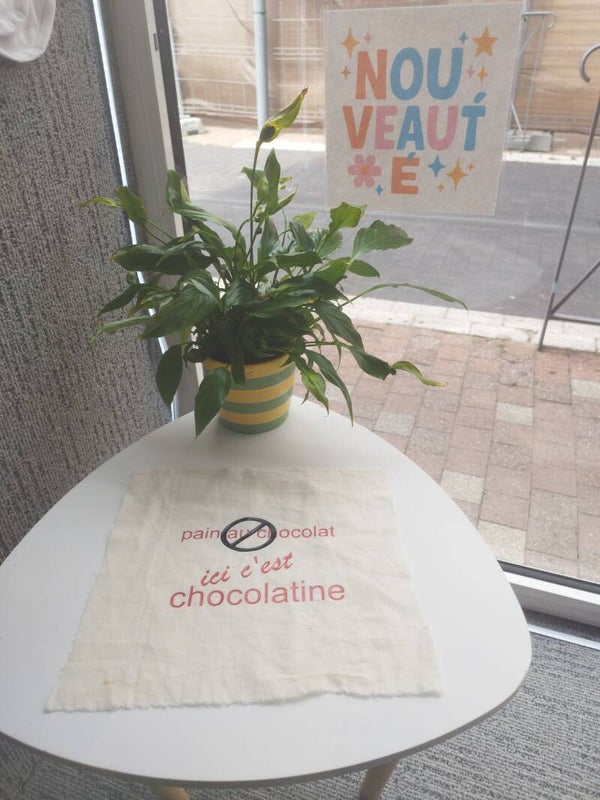 ici c'est chocolatine