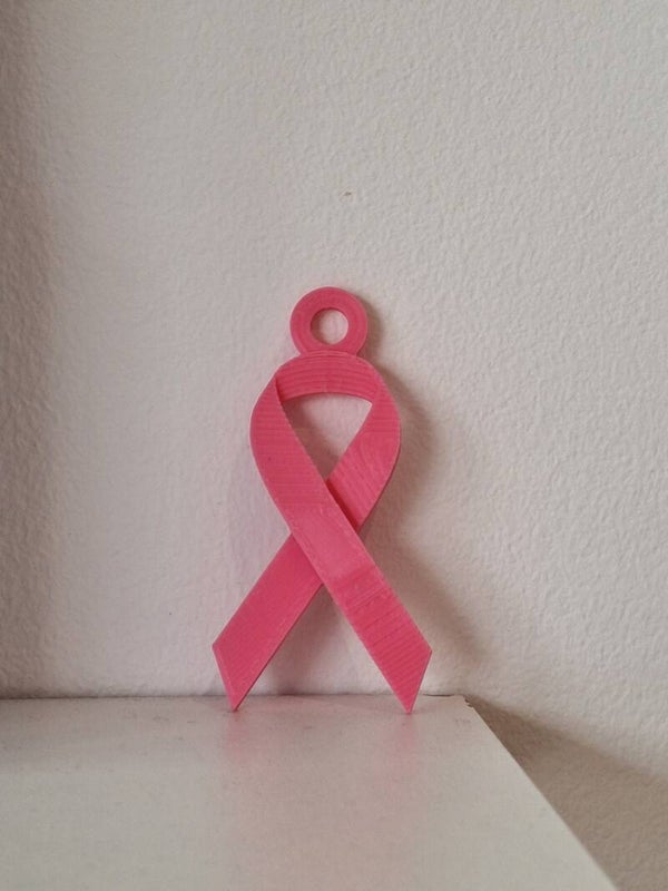 Porte clé Octobre rose