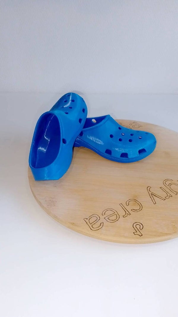Crocs avec filament flexible