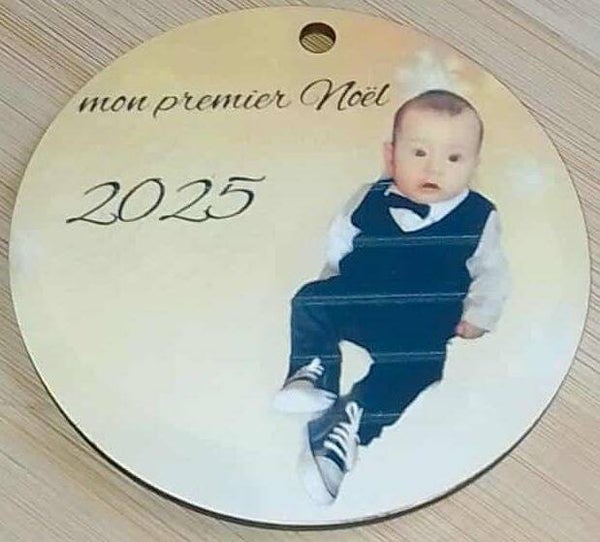 boule de noel personnalisé