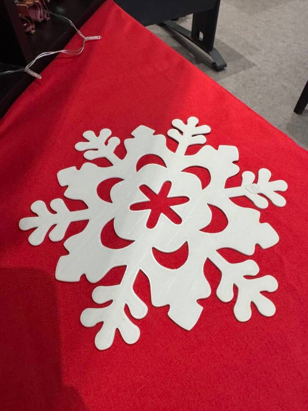 Gros Flocon de noel avec centre