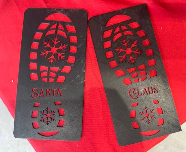 Trace de Pas Père Noel