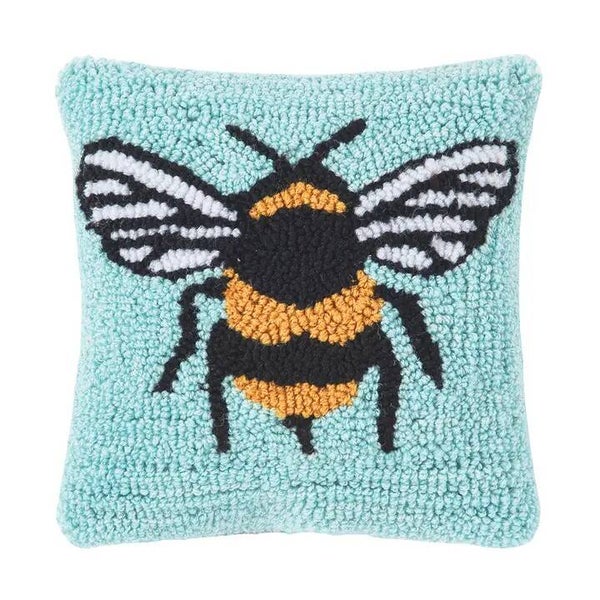 Bumblebee Mini Throw Pillow