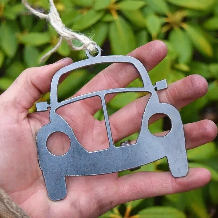 VW Bug Metal Ornament
