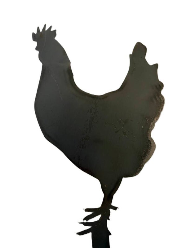 Chicken / Hen #2 Metal Yard Stake