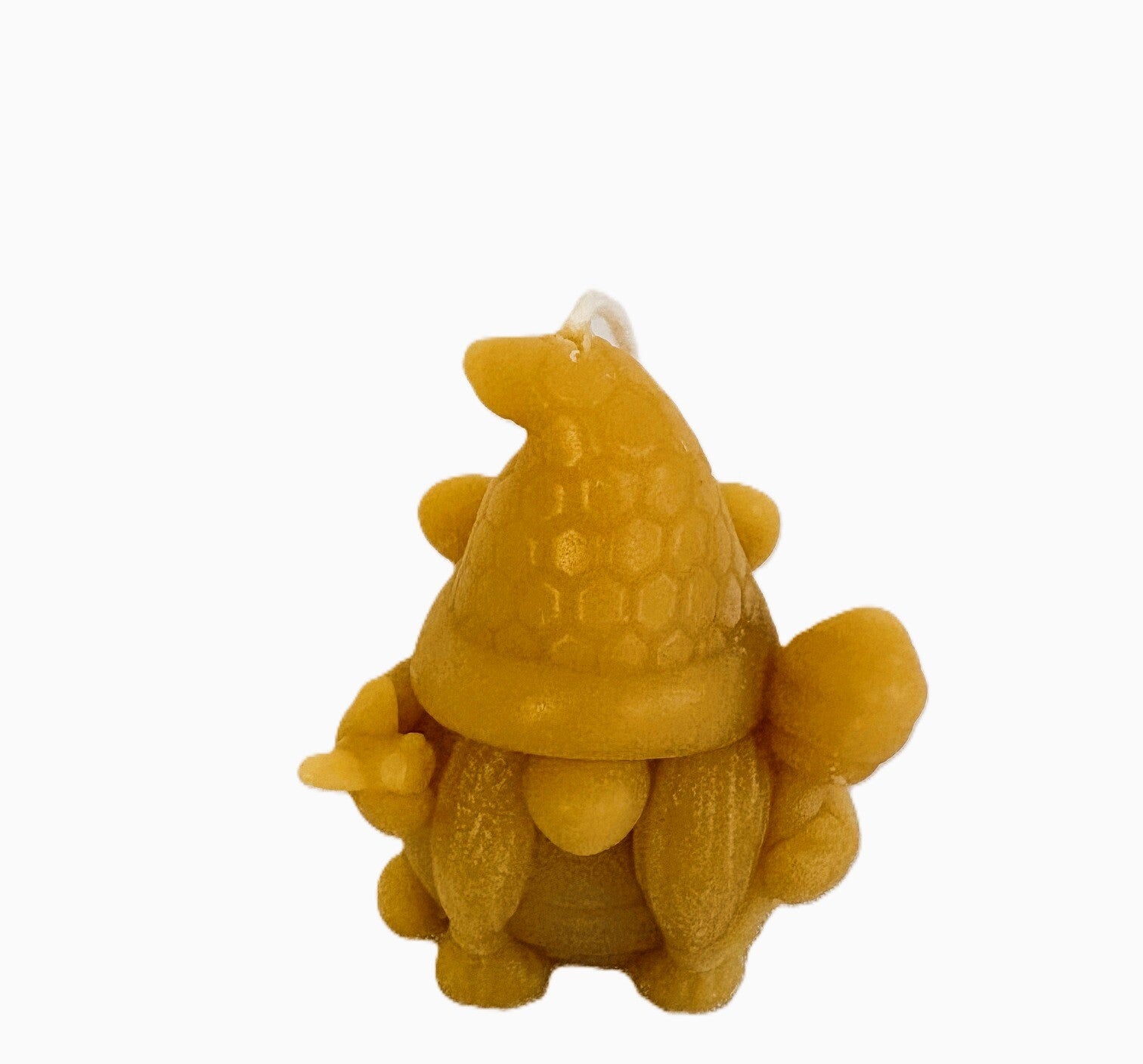 Nordic Beekeeper Gnome Beeswax Candle