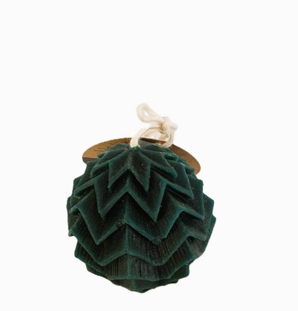 Starlight Beeswax Candle- Evergreen