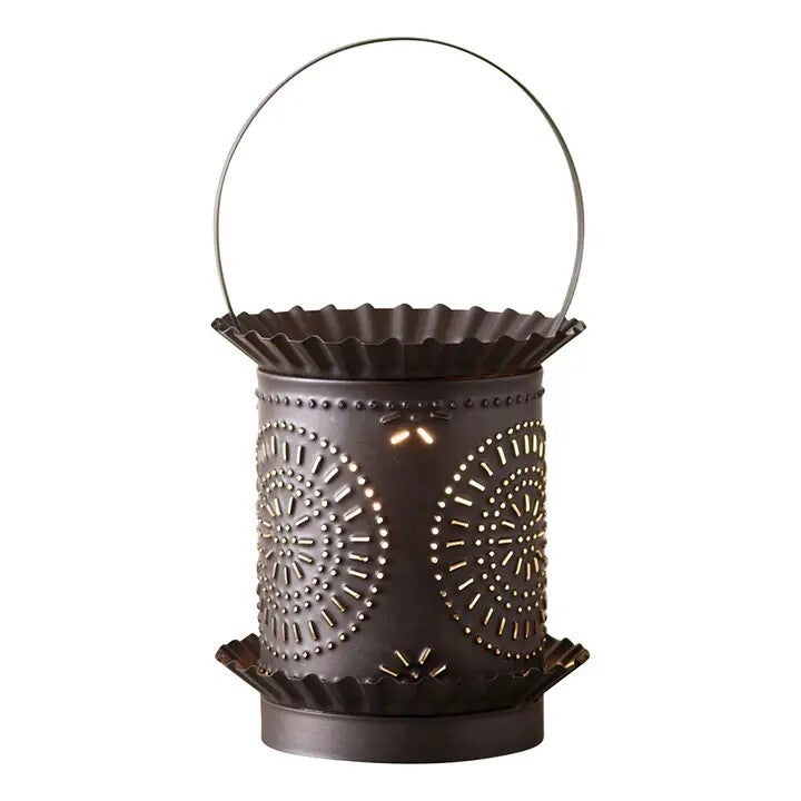 Jumbo Kettle Black Wax Warmer with Chisel Design