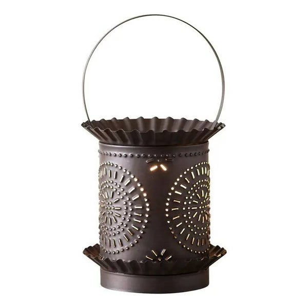 Jumbo Kettle Black Wax Warmer with Chisel Design