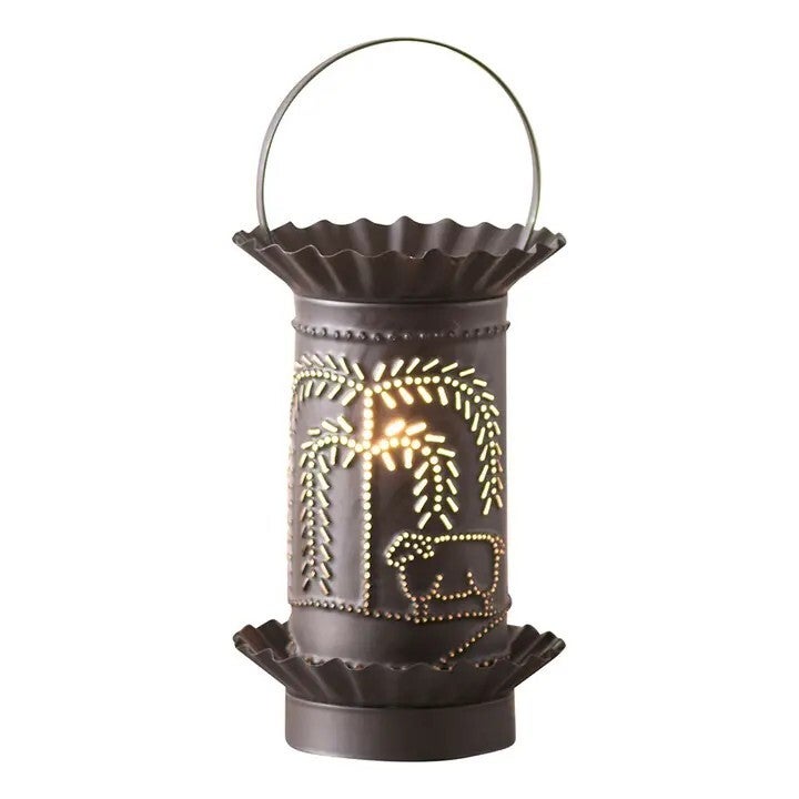 Mini Kettle Black Wax Warmer with Sheep Design