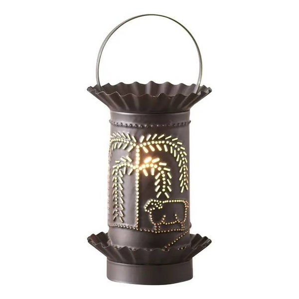 Mini Kettle Black Wax Warmer with Sheep Design