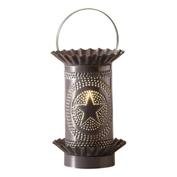 Mini Country Tin Wax Warmer with Star Design