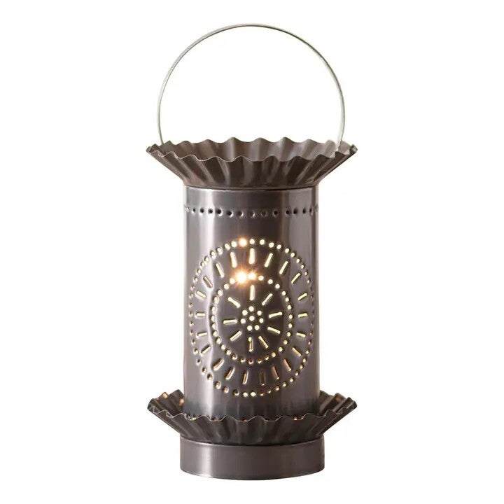 Mini Country Tin Wax Warmer with Chisel Design