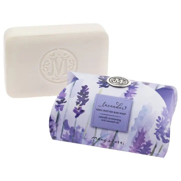 Mangiacotti Lavender Shea Butter Soap
