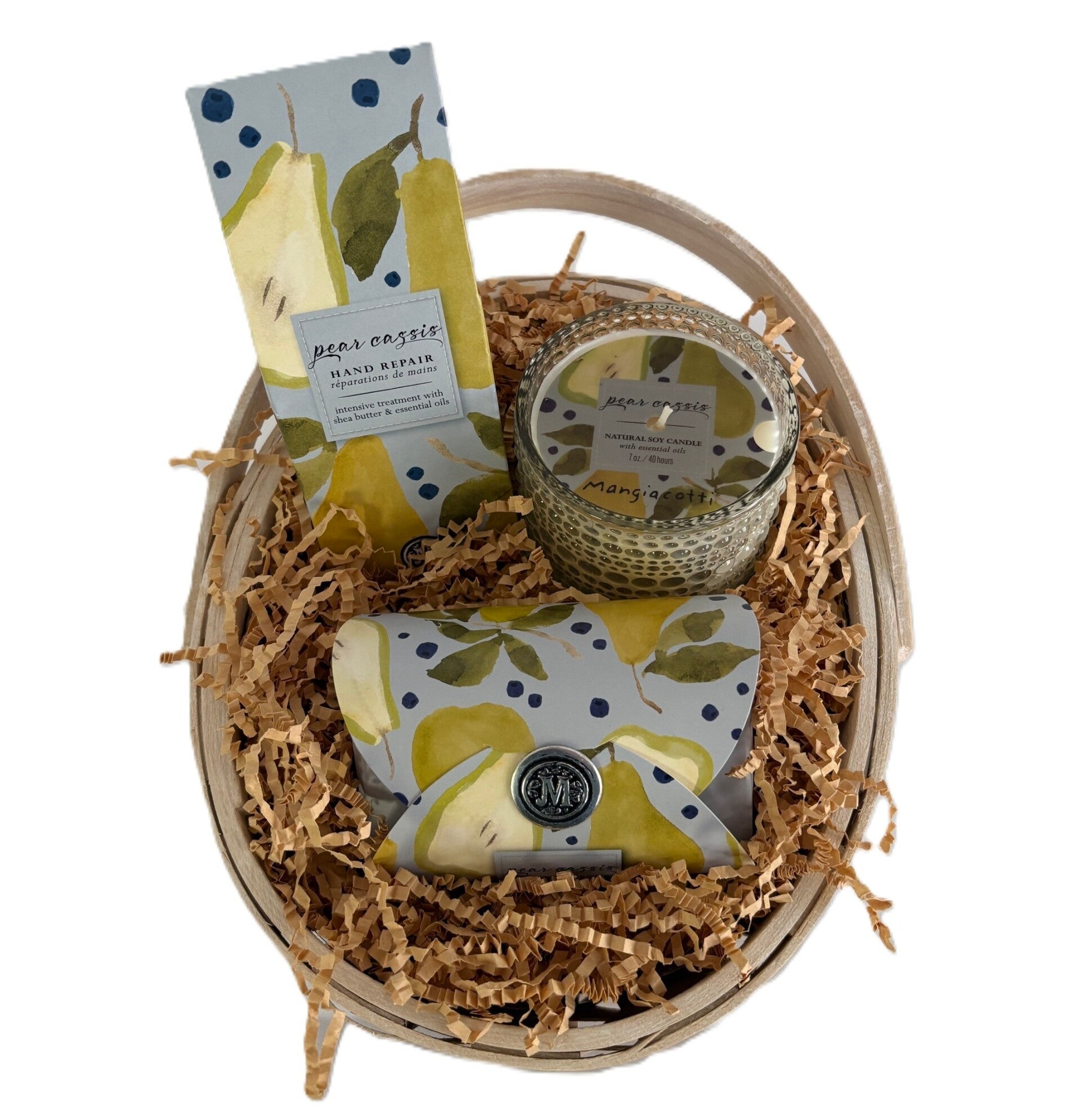 Mangiacotti Pear & Cassis Gift Basket