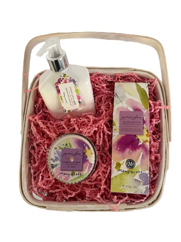 Mangiacotti Jasmine Plum Gift Basket