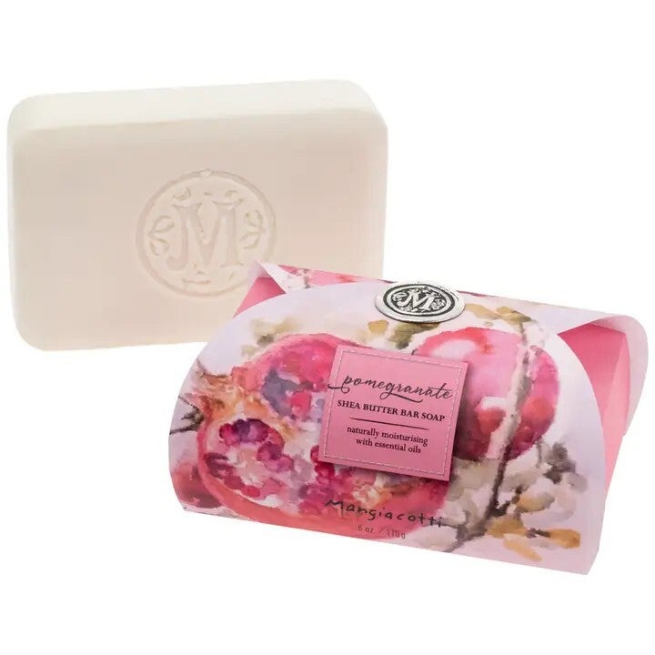 Mangiacotti Pomegranate Shea Butter Soap