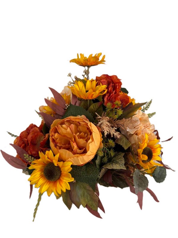 Autumn Sunflower & Hydrangea Box Arrangement