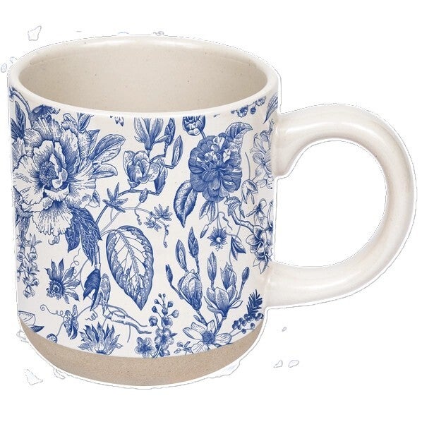 Blue Delft Stoneware Coffee Mug 14oz.