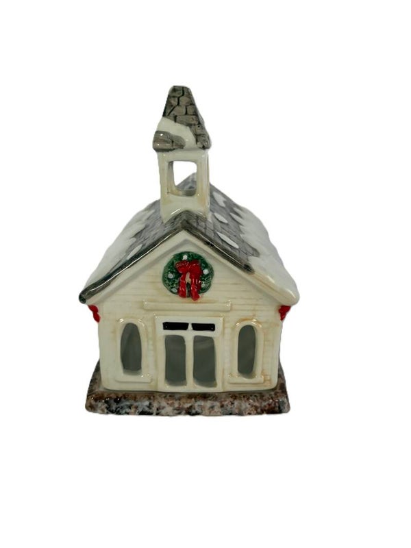Vintage David Carter Brown Porcelain Church