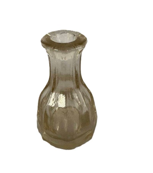 Vintage Clear Glass Ink Well
