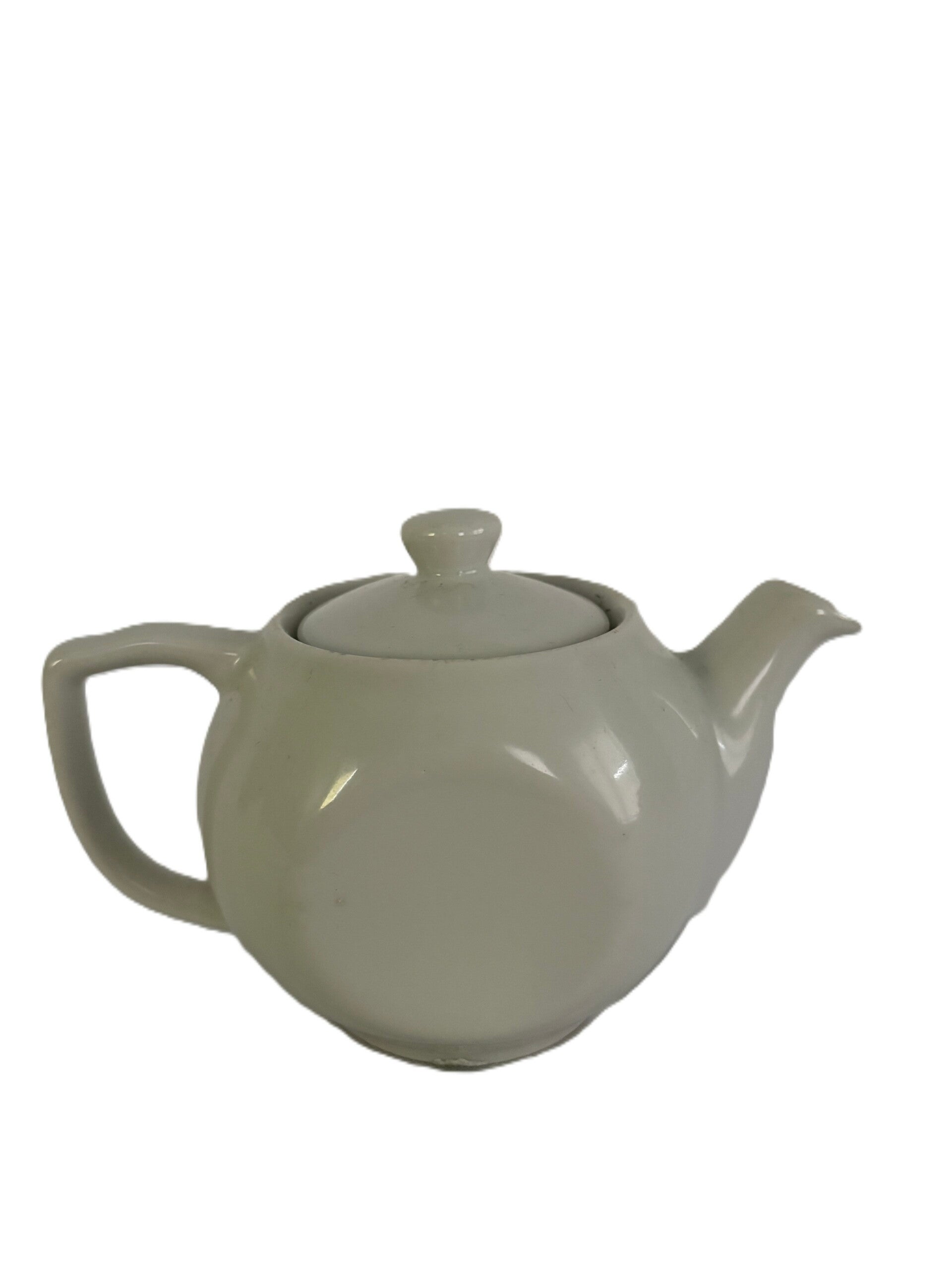 Vintage White Porcelain Inter American Teapot