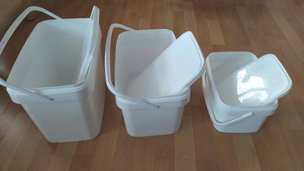 5L Feststoffeimer für niedrige (30cm) Toilette *Preis inkl. MwSt.