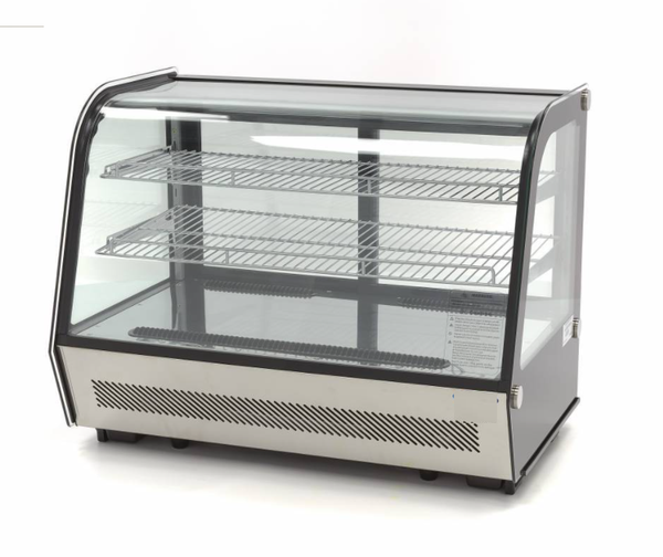 VITRINE REFRIGERE 160 L HORIZONTALE BLANC OU NOIR