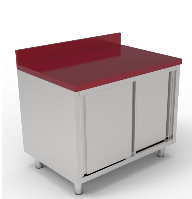 TABLE DE DECOUPE DESSUS POLYETHILENE ROUGE 1600