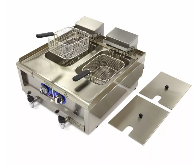 FRITEUSE ELECTRIQUE 2X 10 l