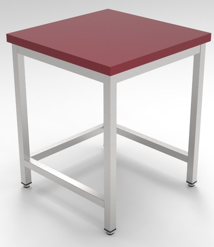 TABLE DE DECOUPE DESSUS POLYETHILENE ROUGE 500x600