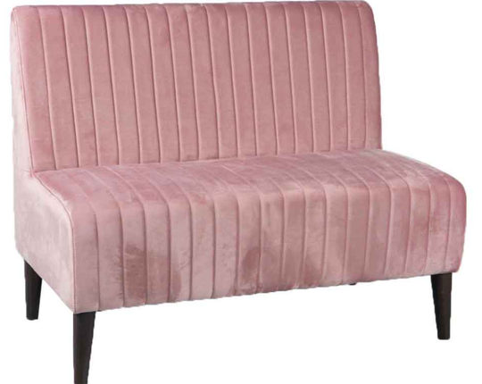 BANQUETTE MILAN ROSE