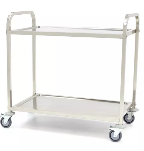 CHARRIOT DE SERVICE 2 PLATEAUX
