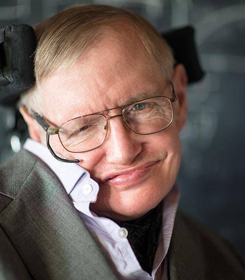 Stephen Hawking, who proposed Hawking radiation.