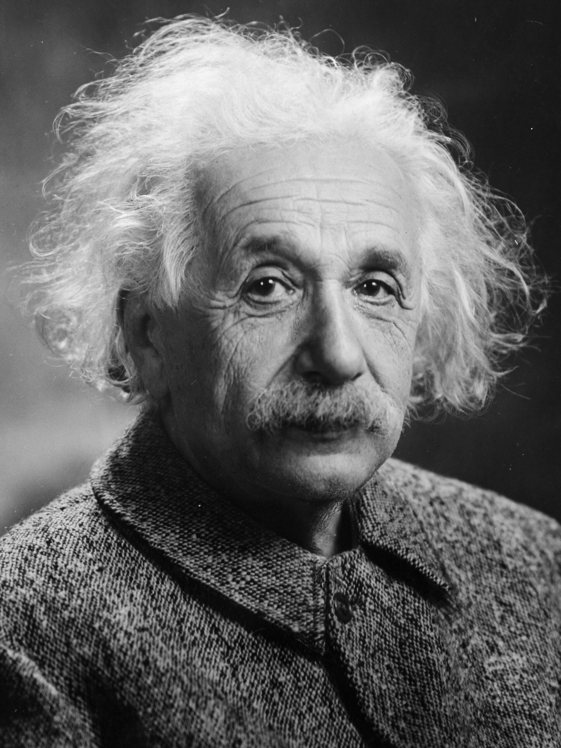Albert Einstein, whose theory of general relativity predicted black holes.