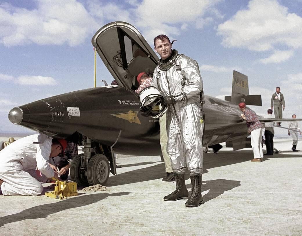 Robert White during X-15 program