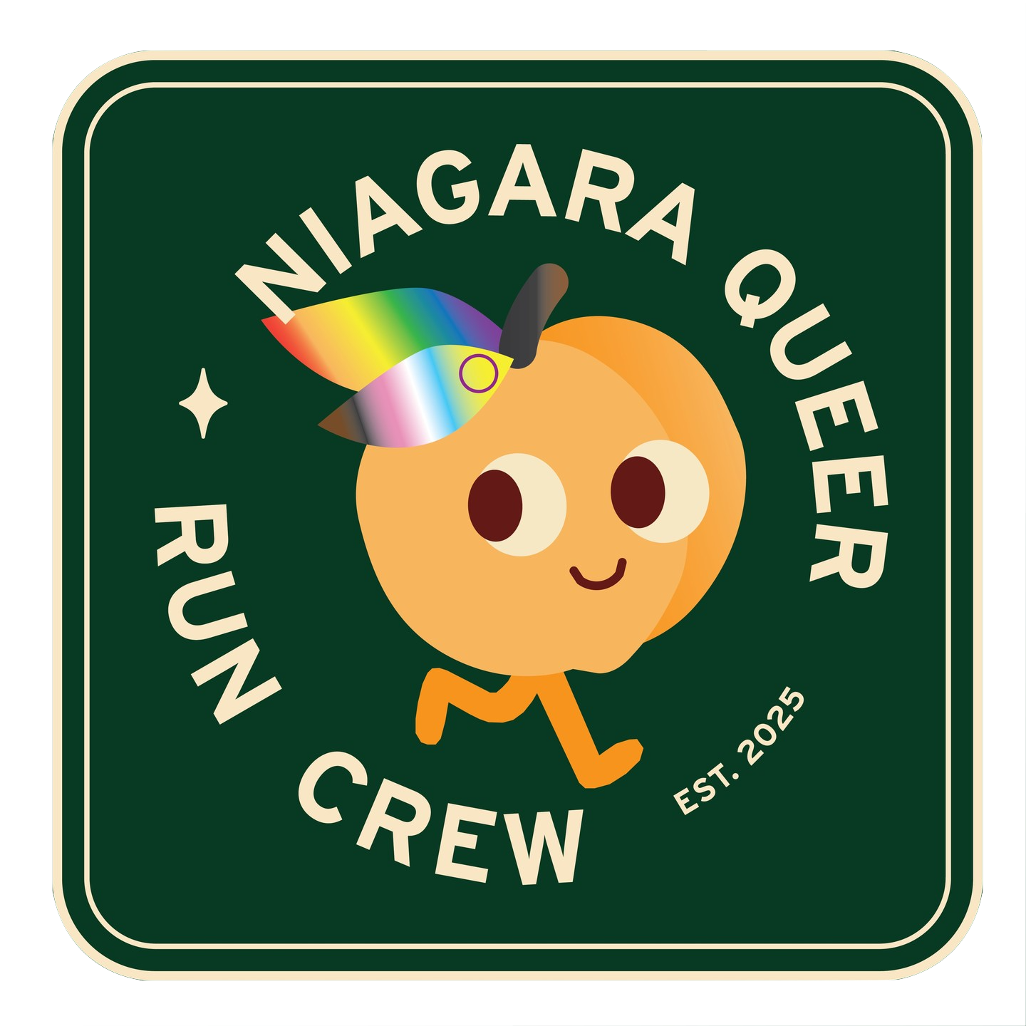 Logo for Niagara Queer Run Crew