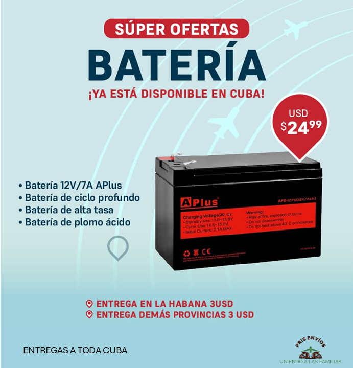 BATERIA 12V/7A
